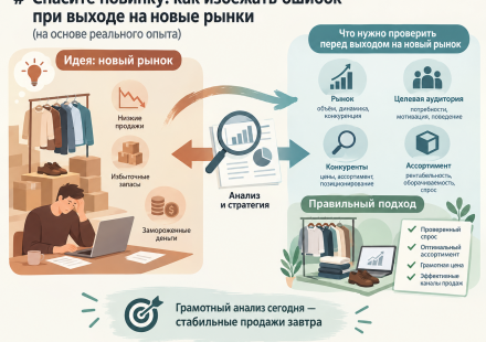 Спасите новинку: как избежать ошибок при выходе на новые рынки (на основе реального опыта)