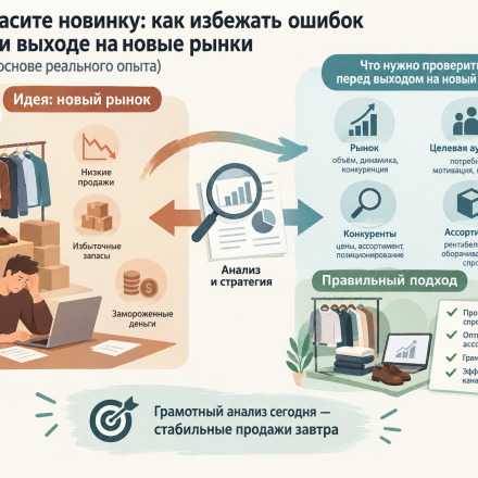 Спасите новинку: как избежать ошибок при выходе на новые рынки (на основе реального опыта)